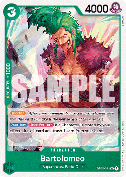 Bartolomeo (OP07-031) - 500 Years into the Future (Uncommon) [OP07-031] - TCG Shoppen TCG Shoppen One Piece Single