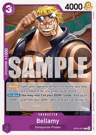 Bellamy (OP10-077) - Royal Blood (Common) [OP10-077] - TCG Shoppen TCG Shoppen One Piece Single