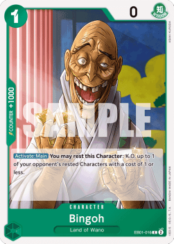 Bingoh (EB01-016) - Memorial Collection (Common) [EB01-016] - TCG Shoppen TCG Shoppen One Piece Single
