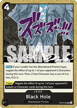Black Hole (OP09-098) - Emperors in the New World (Uncommon) [OP09-098] - TCG Shoppen TCG Shoppen One Piece Single