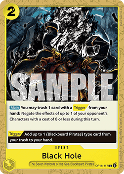 Black Hole (OP16-117) - The Time of Battle (Common) [OP16-117] - TCG Shoppen TCG Shoppen One Piece Single