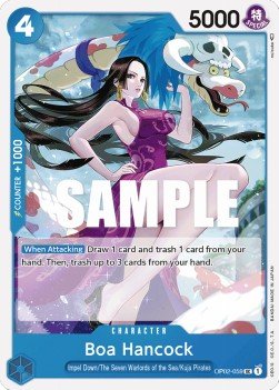 Boa Hancock (OP02-059) (V.1) - Paramount War (Uncommon) [OP02-059] - TCG Shoppen TCG Shoppen One Piece Single