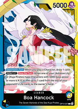 Boa Hancock (OP14-041) (V.1) - The Azure Sea's Seven (Leader) [OP14-041] - TCG Shoppen TCG Shoppen One Piece Single