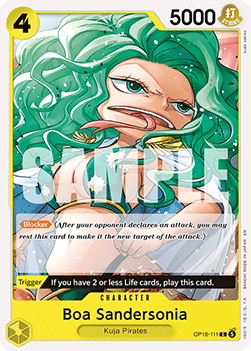 Boa Sandersonia (OP16-111) - The Time of Battle (Common) [OP16-111] - TCG Shoppen TCG Shoppen One Piece Single
