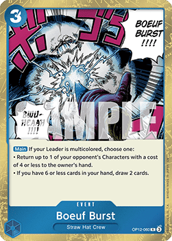 Boeuf Burst (OP12 - 060) (V.1) - Legacy of the Master (Rare) [OP12 - 060] - TCG Shoppen TCG Shoppen One Piece Single