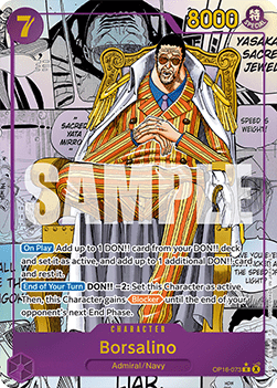 Borsalino (OP16-073) (V.3) - The Time of Battle (Manga Rare) [OP16-073] - TCG Shoppen TCG Shoppen One Piece Single