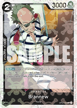 Brannew (OP03 - 089) (V.2) - The Best (Rare) [PRB01 - OP03 - 089] - TCG Shoppen TCG Shoppen One Piece Single