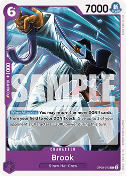 Brook (OP09-073) - Emperors in the New World (Common) [OP09-073] - TCG Shoppen TCG Shoppen One Piece Single