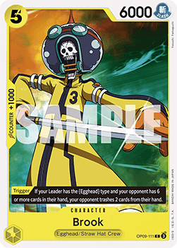 Brook (OP09-111) - Emperors in the New World (Common) [OP09-111] - TCG Shoppen TCG Shoppen One Piece Single