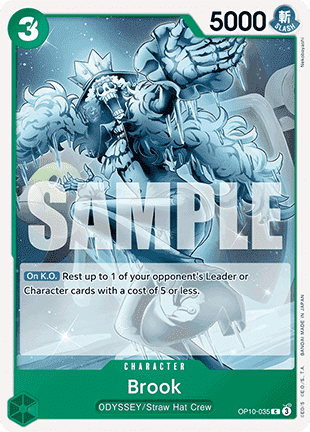 Brook (OP10-035) - Royal Blood (Common) [OP10-035] - TCG Shoppen TCG Shoppen One Piece Single
