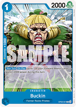 Buckin (OP08-051) - Two Legends (Common) [OP08-051] - TCG Shoppen TCG Shoppen One Piece Single