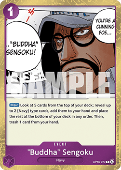 "Buddha" Sengoku (OP16-077) - The Time of Battle (Rare) [OP16-077] - TCG Shoppen TCG Shoppen One Piece Single