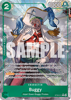 Buggy (ST30-011) (V.2) - Starter Deck: EX Luffy & Ace (Alternate Art) [ST30-011] - TCG Shoppen TCG Shoppen One Piece Single
