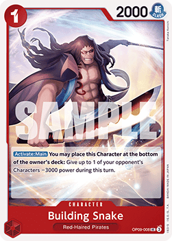 Building Snake (OP09-008) - Emperors in the New World (Uncommon) [OP09-008] - TCG Shoppen TCG Shoppen One Piece Single