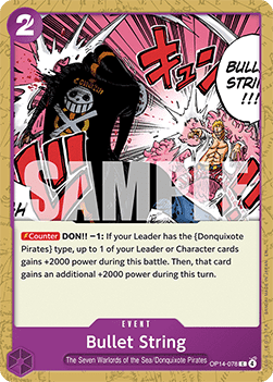 Bullet String (OP14-078) - The Azure Sea's Seven (Common) [OP14-078] - TCG Shoppen TCG Shoppen One Piece Single