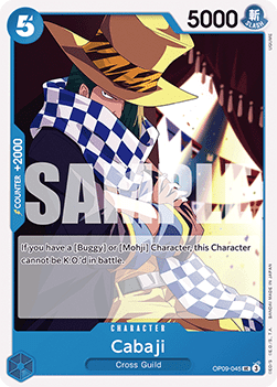 Cabaji (OP09-045) - Emperors in the New World (Uncommon) [OP09-045] - TCG Shoppen TCG Shoppen One Piece Single