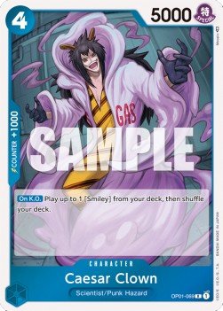 Caesar Clown (OP01 - 069) - Romance Dawn (Rare) [OP01 - 069] - TCG Shoppen TCG Shoppen One Piece Single