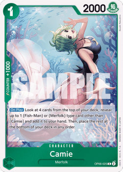 Camie (OP06-025) (V.1) - Wings of the Captain (Rare) [OP06-025] - TCG Shoppen TCG Shoppen One Piece Single