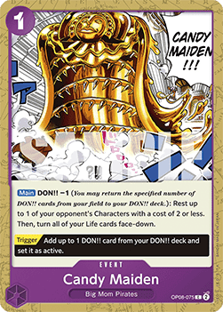 Candy Maiden (OP08-075) - Two Legends (Common) [OP08-075] - TCG Shoppen TCG Shoppen One Piece Single