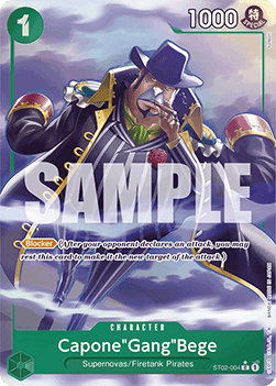 Capone"Gang"Bege (ST02-004) (V.4) - The Best (Alternate Art) [PRB01-ST02-004] - TCG Shoppen TCG Shoppen One Piece Single