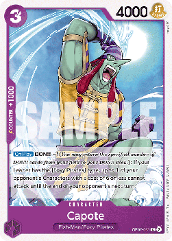 Capote (OP07-063) - 500 Years into the Future (Common) [OP07-063] - TCG Shoppen TCG Shoppen One Piece Single