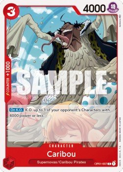 Caribou (OP01 - 007) - Romance Dawn (Common) [OP01 - 007] - TCG Shoppen TCG Shoppen One Piece Single