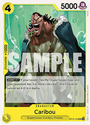 Caribou (OP10-104) - Royal Blood (Uncommon) [OP10-104] - TCG Shoppen TCG Shoppen One Piece Single