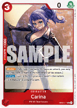 Carina (OP07-005) (V.1) - 500 Years into the Future (Rare) [OP07-005] - TCG Shoppen TCG Shoppen One Piece Single