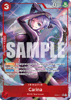 Carina (OP07-005) (V.2) - 500 Years into the Future (Alternate Art) [OP07-005] - TCG Shoppen TCG Shoppen One Piece Single