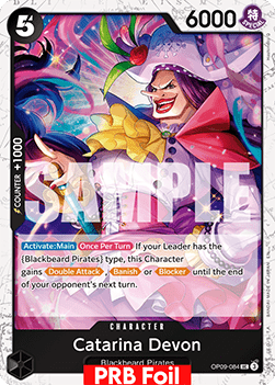 Catarina Devon (OP09-084) (V.2) - The Best Vol.2 (Uncommon) [PRB02-OP09-084] - TCG Shoppen TCG Shoppen One Piece Single