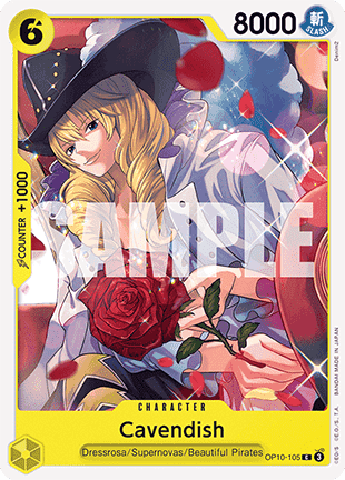 Cavendish (OP10-105) - Royal Blood (Common) [OP10-105] - TCG Shoppen TCG Shoppen One Piece Single