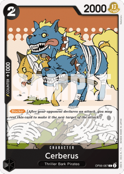 Cerberus (OP06-087) - Wings of the Captain (Common) [OP06-087] - TCG Shoppen TCG Shoppen One Piece Single