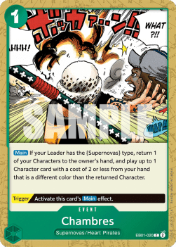 Chambres (EB01-020) - Memorial Collection (Common) [EB01-020] - TCG Shoppen TCG Shoppen One Piece Single