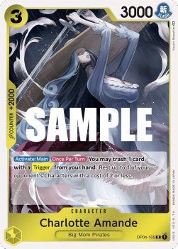 Charlotte Amande (OP04-105) - Kingdoms of Intrigue (Rare) [OP04-105] - TCG Shoppen TCG Shoppen One Piece Single
