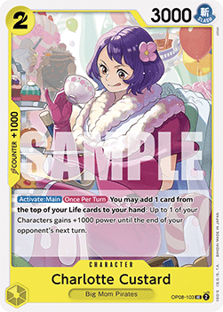 Charlotte Custard (OP08-103) - Two Legends (Uncommon) [OP08-103] - TCG Shoppen TCG Shoppen One Piece Single