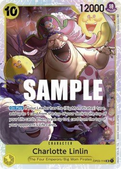 Charlotte Linlin (OP03-114) (V.1) - Pillars of Strength (Super Rare) [OP03-114] - TCG Shoppen TCG Shoppen One Piece Single