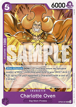 Charlotte Oven (OP08-061) - Two Legends (Uncommon) [OP08-061] - TCG Shoppen TCG Shoppen One Piece Single
