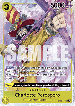 Charlotte Perospero (OP03 - 113) (V.1) - The Best (Super Rare) [PRB01 - OP03 - 113] - TCG Shoppen TCG Shoppen One Piece Single