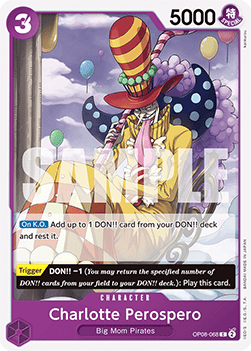 Charlotte Perospero (OP08-068) - Two Legends (Common) [OP08-068] - TCG Shoppen TCG Shoppen One Piece Single