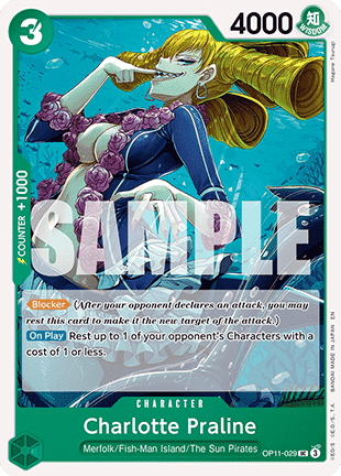 Charlotte Praline (OP11-029) - A Fist of Divine Speed (Uncommon) [OP11-029] - TCG Shoppen TCG Shoppen One Piece Single