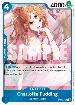 Charlotte Pudding (OP06-047) - Wings of the Captain (Rare) [OP06-047] - TCG Shoppen TCG Shoppen One Piece Single