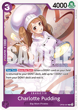 Charlotte Pudding (OP08-067) (V.1) - Two Legends (Rare) [OP08-067] - TCG Shoppen TCG Shoppen One Piece Single