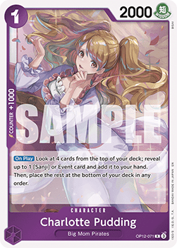 Charlotte Pudding (OP12-071) - Legacy of the Master (Rare) [OP12-071] - TCG Shoppen TCG Shoppen One Piece Single
