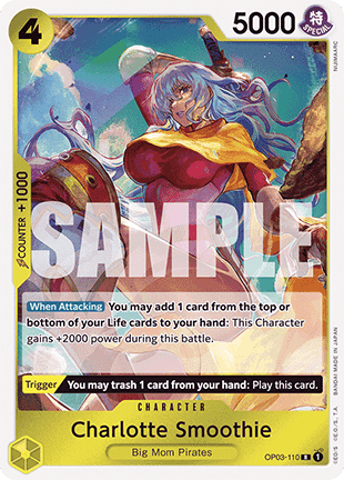 Charlotte Smoothie (OP03 - 110) (V.1) - The Best (Rare) [PRB01 - OP03 - 110] - TCG Shoppen TCG Shoppen One Piece Single