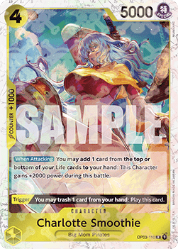 Charlotte Smoothie (OP03 - 110) (V.2) - The Best (Rare) [PRB01 - OP03 - 110] - TCG Shoppen TCG Shoppen One Piece Single