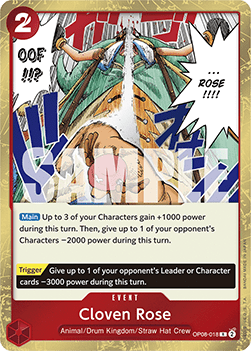 Cloven Rose (OP08-018) - Two Legends (Rare) [OP08-018] - TCG Shoppen TCG Shoppen One Piece Single