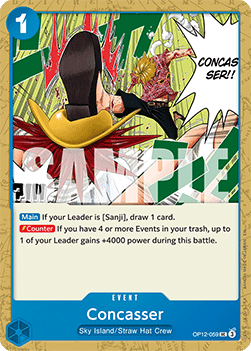 Concasser (OP12-059) - Legacy of the Master (Uncommon) [OP12-059] - TCG Shoppen TCG Shoppen One Piece Single