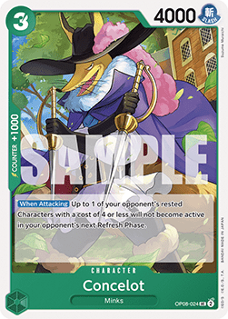 Concelot (OP08-024) - Two Legends (Uncommon) [OP08-024] - TCG Shoppen TCG Shoppen One Piece Single