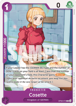 Cosette (OP06-072) - Wings of the Captain (Common) [OP06-072] - TCG Shoppen TCG Shoppen One Piece Single