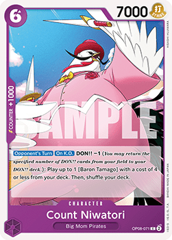 Count Niwatori (OP08-071) - Two Legends (Common) [OP08-071] - TCG Shoppen TCG Shoppen One Piece Single